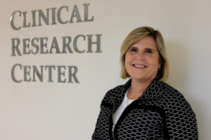 Kristin Bergsland, new lab director of the ITM’s Clinical Research Center. (Kathleen Ferraro/UChicago ITM)