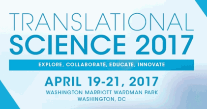 Save the Date: Translational Science 2017